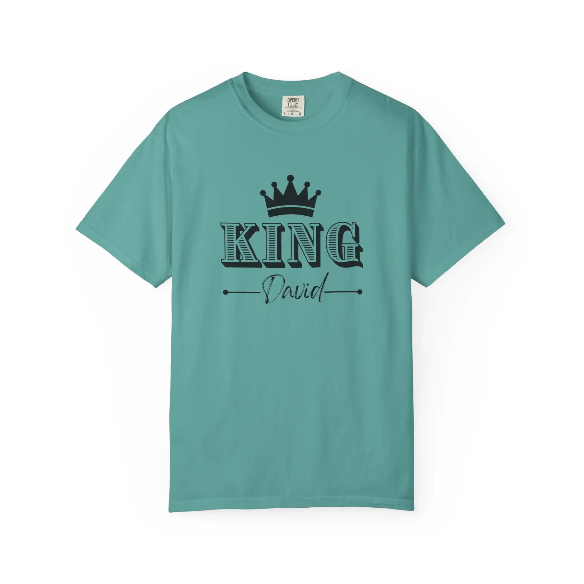 Custom King T-Shirt for Men | Personalized Crown Tee - Image 5