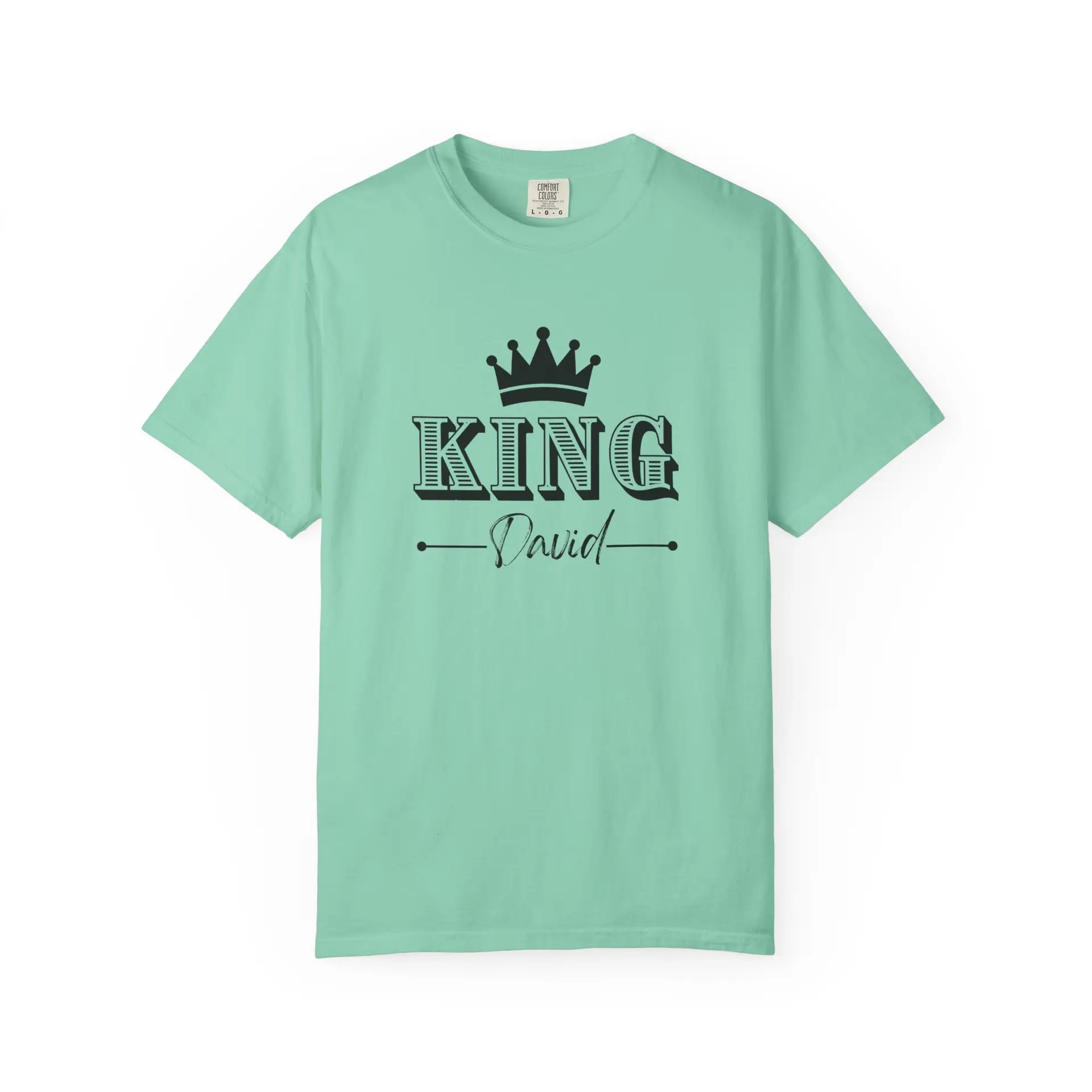 Custom King T-Shirt for Men | Personalized Crown Tee - Image 4