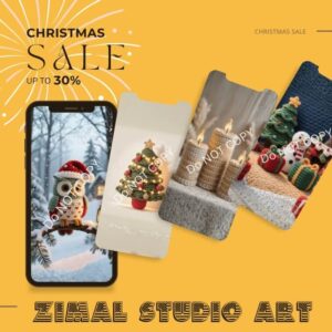 Christmas Phone Wallpapers Set