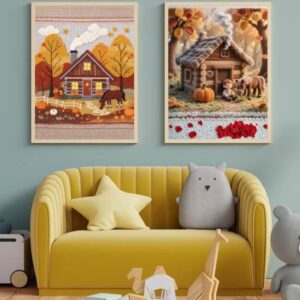 Crochet Wall Art Set of 2