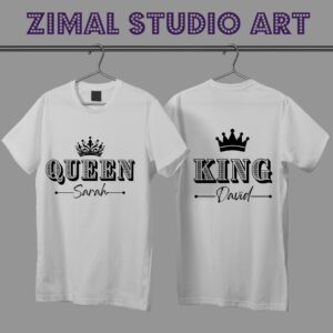 Customize King and Queen Matching