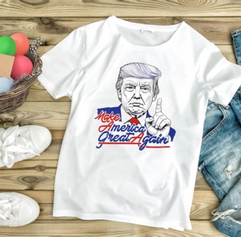Make America Great Again T-Shirt Design | Retro American